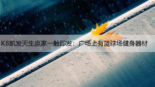 K8凯发天生赢家一触即发：广场上有篮球场健身器材